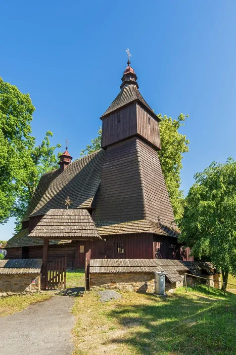 Framed Print : Wooden church of Saint-Francis of Assisi, Hervartov, Presov, Slovakia Framed Print : Wooden church of Saint-Francis of Assisi, Hervartov, Presov, Slovakia
