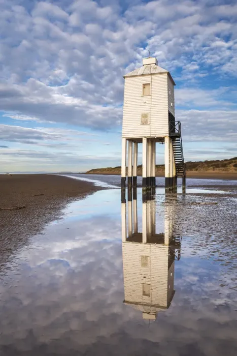 Framed Print : Wooden lighthouse at Burnham on Sea, Somerset, England. Winter (December) 2019 Framed Print : Wooden lighthouse at Burnham on Sea, Somerset, England. Winter (December) 2019
