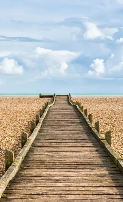 Framed Print : A wooden walkway in Dungeness, one of the largest expanses of shingle in Europe, Kent Framed Print : A wooden walkway in Dungeness, one of the largest expanses of shingle in Europe, Kent