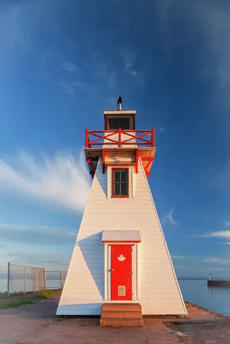 Framed Print : Woods Island Range Light Woods Island, Prince Edward Island, Canada Framed Print : Woods Island Range Light Woods Island, Prince Edward Island, Canada