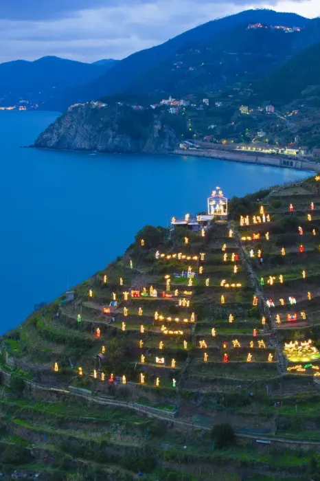 Framed Print : The world biggest presepio on the hills of Manarola, Cinque Terre, ligurian coast, Italy Framed Print : The world biggest presepio on the hills of Manarola, Cinque Terre, ligurian coast, Italy