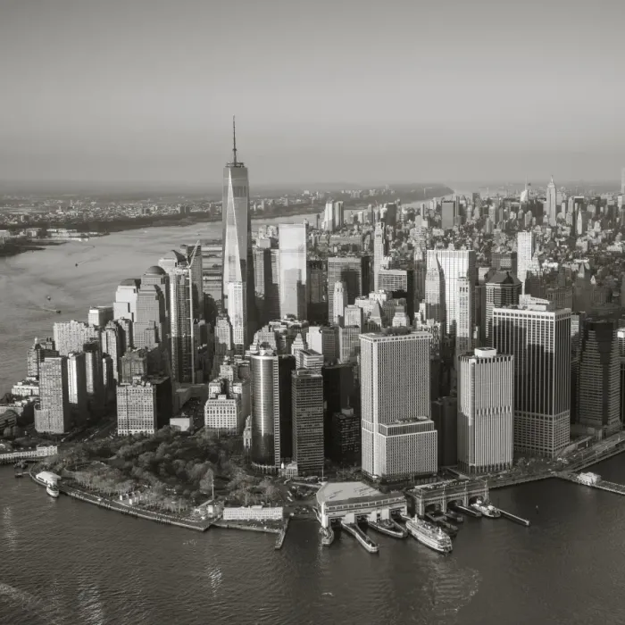 Framed Print : One World Trade Center and Lower Manhattan, New York City, New York, USA Framed Print : One World Trade Center and Lower Manhattan, New York City, New York, USA