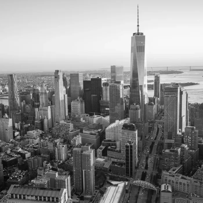 Framed Print : One World Trade Center & Lower Manhattan, New York City, New York, USA Framed Print : One World Trade Center & Lower Manhattan, New York City, New York, USA