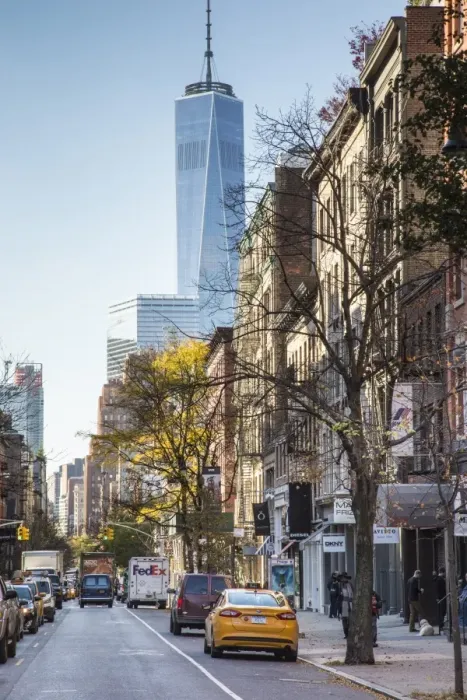 Framed Print : One World Trade Center from Soho, New York City, New York, USA Framed Print : One World Trade Center from Soho, New York City, New York, USA