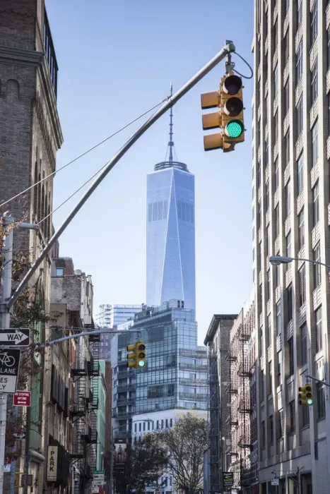 Framed Print : One World Trade Center from Soho, New York City, New York, USA