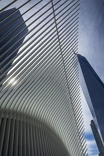 World Trade Center station (PATH) AKA The Oculus, Manhattan, New York City, USA