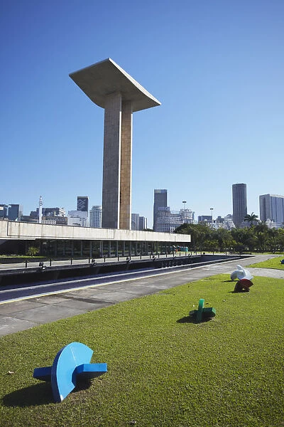 World War Two Memorial in Parque do Flamengo, Gloria, Rio de Janeiro, Brazil