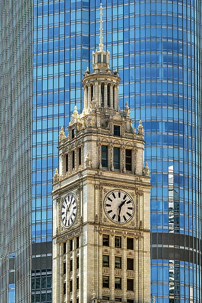 Wrigley Building, Chicago, Illinois, USA