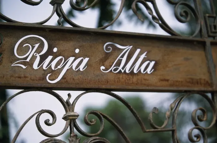 Framed Print : Wrought iron gate at the entrance to La Rioja Alta winery Framed Print : Wrought iron gate at the entrance to La Rioja Alta winery