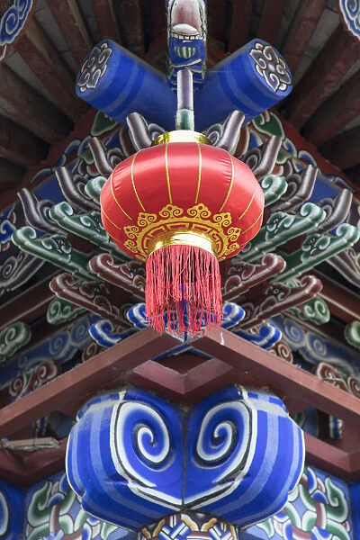 Detail on Wu Hua Gate, Dali, Yunnan, China