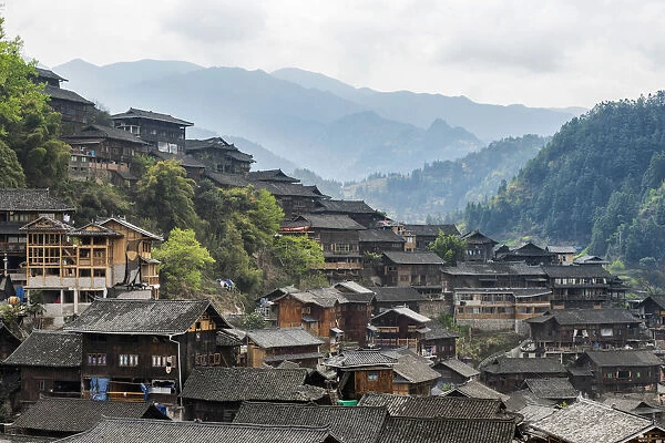 Xijiang Thousand Houses Miao Village, Guizhou, China