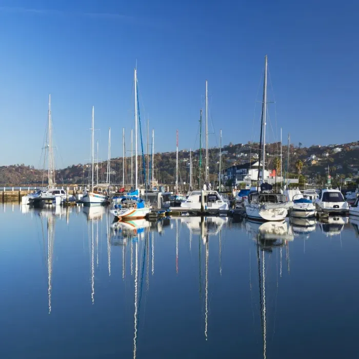 Framed Print : Yachts in Knysna Yacht Club, Knysna, Western Cape, South Africa Framed Print : Yachts in Knysna Yacht Club, Knysna, Western Cape, South Africa