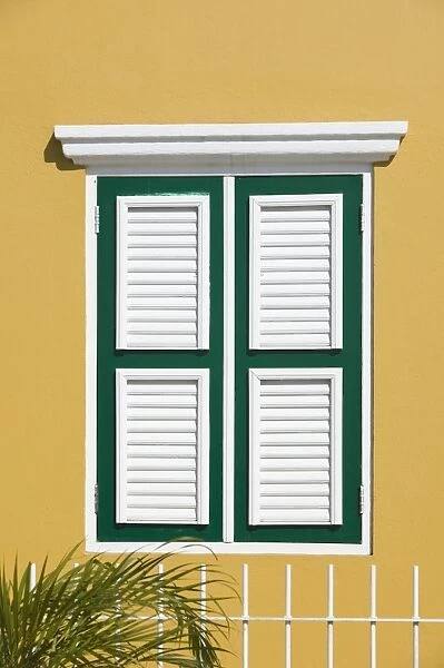 Yellow House, Kralendijk, Bonnaire, Netherlands Antilles, Caribbean
