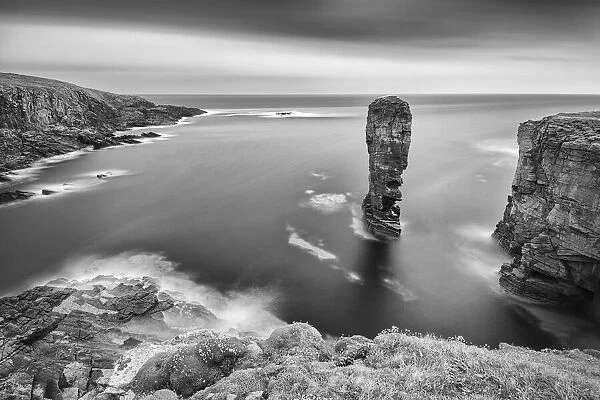 Yesnaby Stack, Orkney, Orkney Islands, Scotland