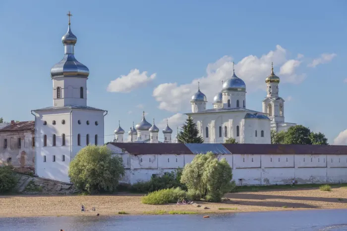 Framed Print : Yuriev monastery, Volkhov river, Veliky Novgorod, Russia Framed Print : Yuriev monastery, Volkhov river, Veliky Novgorod, Russia