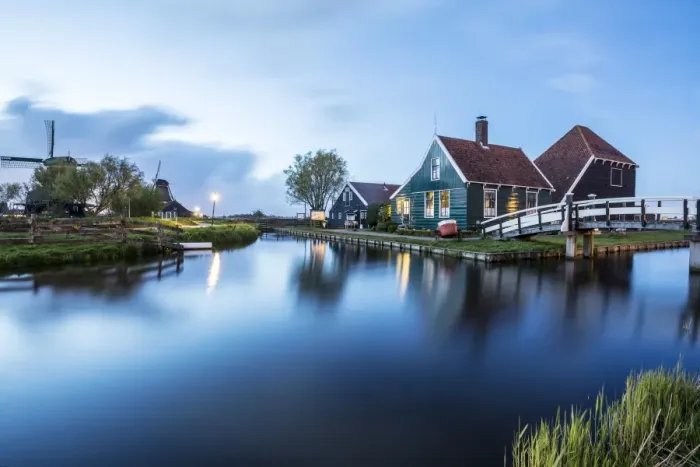 Framed Print : Zaanse Schans, Netherlands, Europe