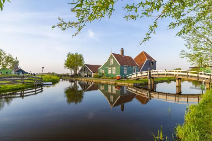 Framed Print : Zaanse Schans, Zaandam, North Holland, Netherlands Framed Print : Zaanse Schans, Zaandam, North Holland, Netherlands