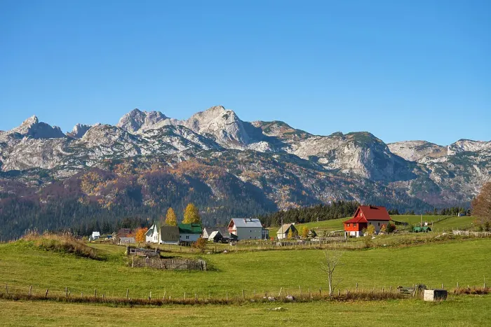 Framed Print : Zabljak, Durmitor, northern Montenegro