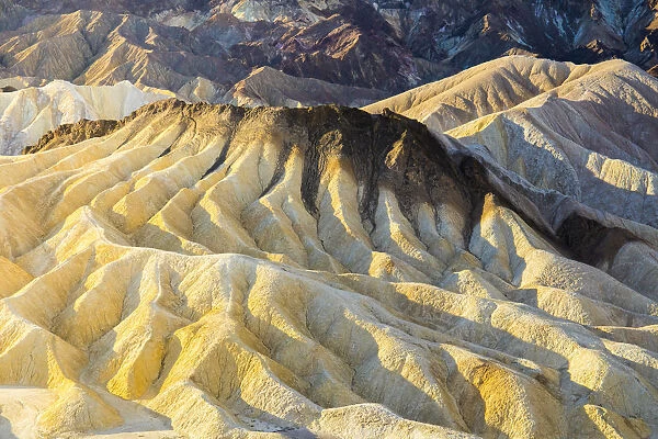 Zabriskie point, Death Valley National Park, California, USA