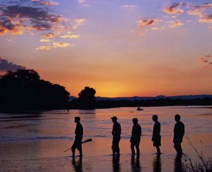Framed Print : Zambia, South Luangwa National Park, Bushcamps Company