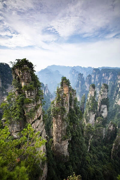 Zhangjiajie National Forest Park, (Hallelujah Mountains), Zhangjiajie