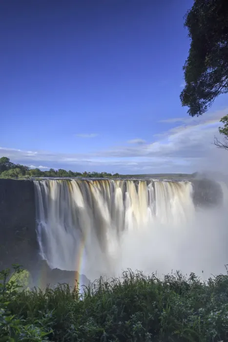 Framed Print : Zimbabwe, Victoria Falls, Victoria Falls National Park during rainy season (UNESCO Site) Framed Print : Zimbabwe, Victoria Falls, Victoria Falls National Park during rainy season (UNESCO Site)