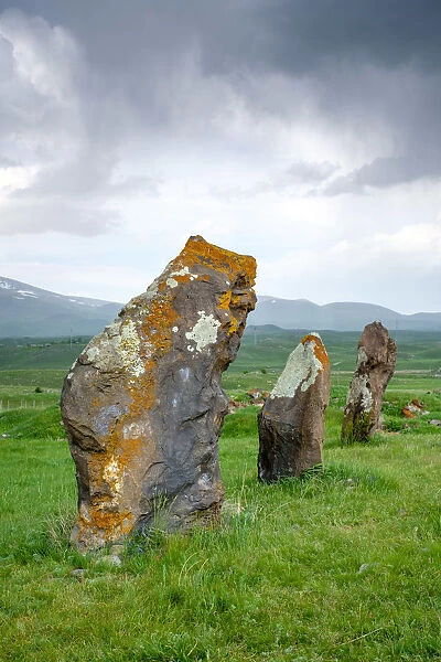 Zorats Karer (Carahunge) standing stones (menhirs), Sisian, Syunik Province, Armenia