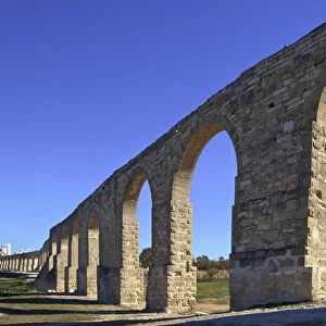 18th Century Kamares Aqueduct, Larnaka, Cyprus, Eastern Mediterranean Sea