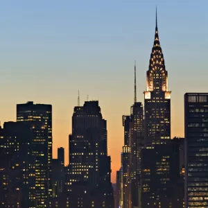 42nd Street & Chrysler Bldg, New York, USA