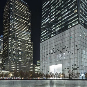 911 Memorial, Ground Zero, Lower Manhattan, New York City, New York, USA
