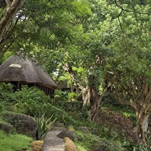 Accommodation at the lodge on Mfangano Island