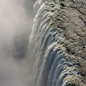 Aerial of Victoria Falls, Zambia Aerial of Victoria Falls, Zambia