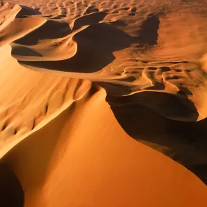 Aerial View of Namibian Sand Dunes Print Aerial View of Namibian Sand Dunes Print