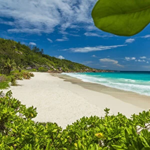 Africa, Seychelles, La Digue. The beautiful beach of Petite Anse