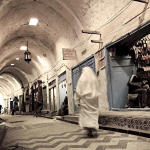 Africa, Tunisia, Kairouan, Old Medina (UNESCO World heritage Site), market