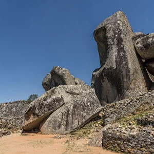 Africa, Zimbabwe, Masvingo. Great Zimbabwe, the hillsite fortress