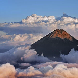 Agua volcano seen from Acatenango - Guatemala, Chimaltenango, Acatenango