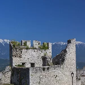Albania, Berat, Kala Citadel, detail