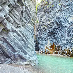 Alcantara gorge, Castiglione di Sicilia, Sicily, Italy