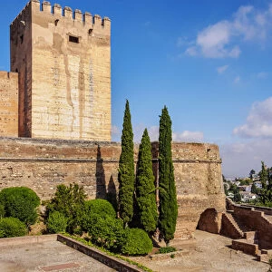 Alcazaba de la Alhambra, Granada, Andalusia, Spain