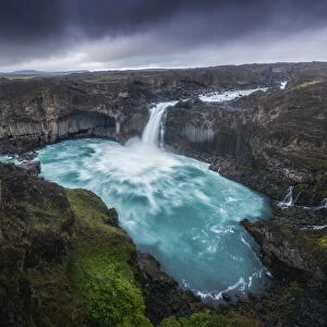 Aldeyjarfoss waterfall, Iceland