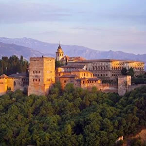 Alhambra Palace, Granada, Granada Province, Andalucia, Spain