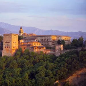 Alhambra Palace, Granada, Granada Province, Andalucia, Spain