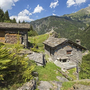 Alpe Zanon, Campodolcino, Sondrio province, Spluga valley, Lombardy, Italy