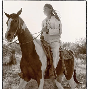 Apache Indian, Apache Spirit Ranch, Tombstone, Arizona, USA MR