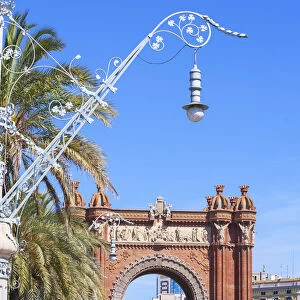 Arc de Triomf, Barcelona, Catalonia, Spain