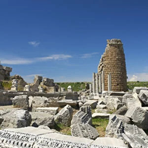 Archaeological site of Perge, Turquoise Coast, Turkey