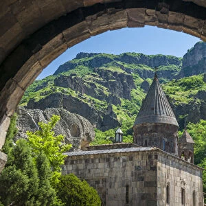 Armenia, Geghard, Geghard Monastery, Surp Astvatsatsin Church, 13th century