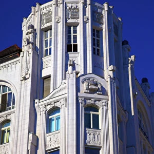 Art Deco Building on Vaci Utca, Budapest, Hungary