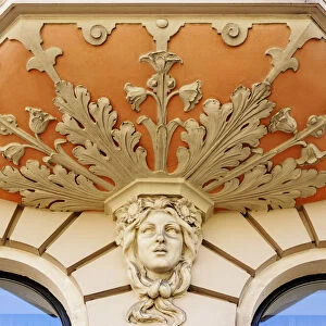 Art Nouveau Architecture, 6 Elizabetes Street, Riga, Latvia